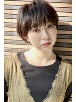 アテナ 六本松店(ATENA) atena六本松　大人可愛いマッシュショート　ハンサムショート