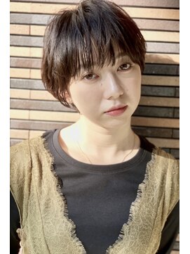 アテナ 六本松店(ATENA) atena六本松　大人可愛いマッシュショート　ハンサムショート