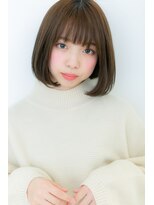 モッズヘア 越谷(mod's hair)&nbsp;好感度大♪前下がり黒髪ナチュラルボブディZ越谷10代20代30代