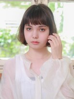 ネオリーブシェリエ 浅草店(Neolive cherie)&nbsp;柔らかさ抜群ふんわりカールボブ 浅草 美容室 12