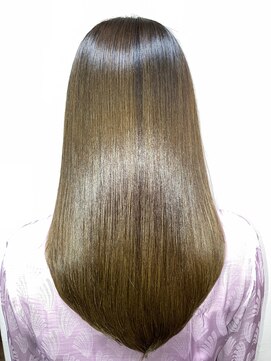 ヘアーデザイン ヴァローレ 南越谷 新越谷(Hair design Valore) ヨレるクセが髪質改善カラーで落ちつきます