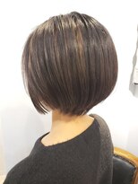 ヘア ケア ディエイチケー(HAIR CARE DHK)&nbsp;大人お洒落丸みショートボブ
