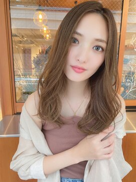 シェルター バイ トウキョウ(Shelter by TOKYO) グレージュ/デジパ/抜け感ヘア/ロングヘア