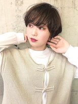 シスタ(SISTA)&nbsp;【SiSTA】田中大人かわいいシースルーバング マッシュショート