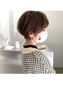 丸みショート　お直しカットもお任せください☆