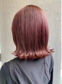 艶感レッドブラウン