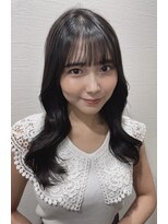 サク(Sac.)&nbsp;グレージュカラー×サイドバング　顔周り　Sac.恵比寿　栃木優佑