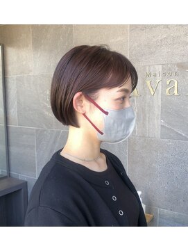 メゾン アヴァロ(Maison Avallo) お客様スナップ　 ミニボブ/チェリーピンク