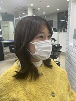 アッシュ 稲田堤店(Ash)&nbsp;フェイスレイヤー×前髪カット