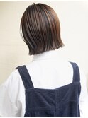 ぱつっとボブ