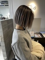 タオ 河原町(Tao) ボブとバレイヤージュ