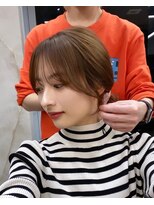 ロンドアヴァントゥス 池袋(Lond aventus)&nbsp;おくれ毛、前髪カット、小顔カット、サイドバング