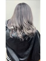 ヘアーサロン カラー 色彩店(COLOR)&nbsp;パールグレージュ系グラデーションカラー