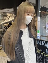 ヘアーアンドメイク ビス(HAIR&MAKE bis) 1回でできるミルクティーベージュ♪【多田 華歌】