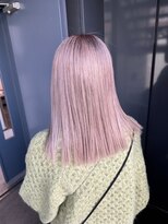リリー シンジュク(Lilly)&nbsp;【Lilly新宿】アッシュピンク#髪質改善Tr #ダブルカラー