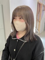 レンク(LENC)&nbsp;ハイトーンカラー×グレージュカラー