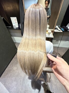 ザラフター ザブリーチ 新下関(the laughter/The bleach) 透明感・Wカラー☆