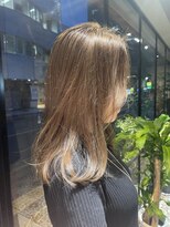 ニュートン(NEWTON) 【NEWTON×川島】ケアブリーチでアッシュベージュ