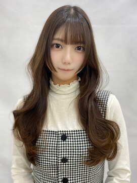 ロイ(Roi) ★10代20代30代美髪韓国風ワンホンオリーブベージュ姫カット