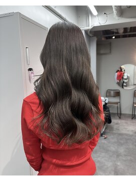 ヴェルダ 池袋店(verda) ブリーチ無しダブルカラー”アッシュグレージュ