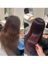 ニッティ(nittio)&nbsp;ブリーチ部分があってもできるオーダーメイド縮毛矯正