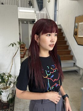 ヘアー バトン(hair vaton) レッドカラー