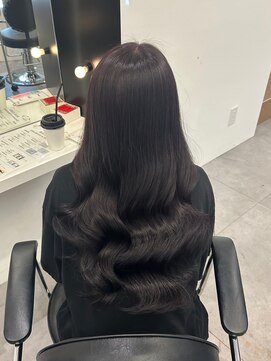 エトバイイオエ(et by ioe) 黒髪/ボブルフ/ネビージュ/小顔/ワンレン/髪質改善/グレージュ