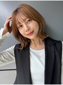 くびれボブ レイヤーボブ 大人ボブ カジュアルボブ S1121
