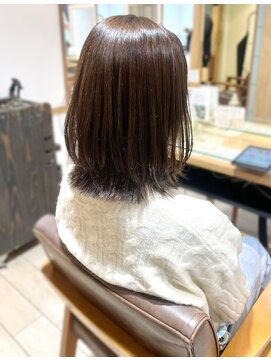 プラグ バイ ネオリーブ(plug by neolive) ボブルフ×髪質改善[髪質改善/縮毛矯正/韓国]H