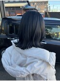 ブルーブラックカラー