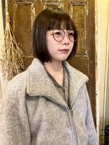 シーズ 栄(sea's) コンパクトボブ×アーモンドブラウンカラー