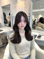 ザックラフィネ(ZACC raffine)&nbsp;レイヤーカット/グレージュ/ブリーチ無しカラー