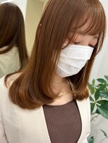 ジーナ 船橋(Zina)&nbsp;髪質改善＊ロングレイヤーグレーベージュ＊美髪【Zina船橋】