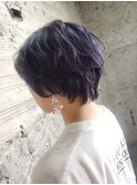 ブルーバイオレット×ショート