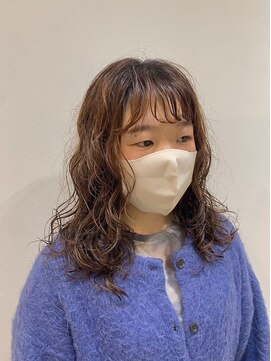 ネウィ ジャム 町田(newi JAM) ミディアムパーマ/ミディアムレイヤー/レイヤーパーマ