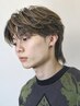 メンズカット+フェザーパーマ ￥15,900*韓国ヘア/フェザーショート*