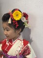 レクタ(recta)&nbsp;ヘアセットも大好きです！新日本髪で七五三のお支度しました！