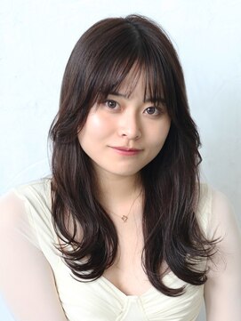 アース 新越谷店(HAIR&MAKE EARTH) 韓国風ナチュラルくびれヘア