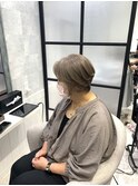 白髪ぼかし/白髪改善カラー/ショート/透明感カラー/脱白髪染め