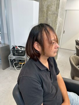 メンズサロン キング 枚方店(Men’s salon K!ng) 波巻きツイストスパイラルパーマ/フェザーパーマ/眉毛/メンズ