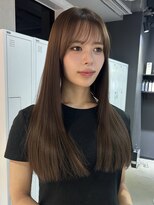 シェノン 心斎橋(CHAINON)&nbsp;【Shiori】オリーブベージュ/ケラチントリートメント/髪質改善