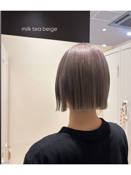 ジャパン ホンテン(JAPAN HONTEN) ミニボブ × ミルクティーベージュ