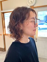 リシェア(re.share)&nbsp;レディースパーマ/ボブパーマ/３０代ボブヘア/無造作パーマ