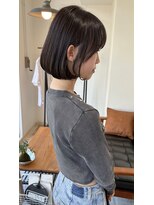 リズム(lysm)&nbsp;ボブ × ダークブラウン