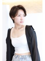 アンヘアナチュラル&nbsp;地毛ハイライトショート