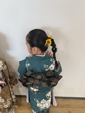 タイト系編みおろしスタイル