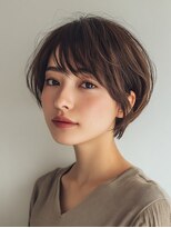 ロディーナコク 大口 新子安(rodina.coc)&nbsp;黒髪カタログ/クラゲヘアー/オリーブグレー/大口子安新子安横浜