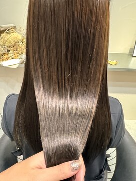 トリートヘアドレッシング(treat hair dressing) 髪質改善カラー