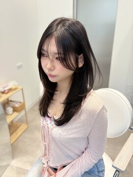 コアレス キョウト(COALESS kyoto) 韓国ヘア/レイヤーカット/顔周り/最新ヘアInstagram @ken__gucci