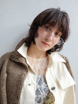 トレンチ(TRENCH) 【 TSUJI 】カット ブラウンカラー レイヤー 学割